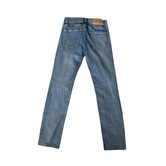 ABERCROMBIE Kids Blue Straight Leg Jeans Size 9/10 Long - Picture 5 of 5